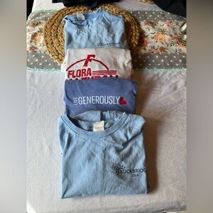 4 girls tshirts Youth Large